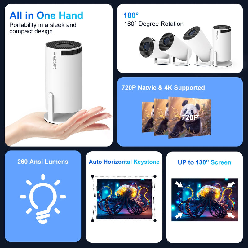 Projetor Externo Home cinema