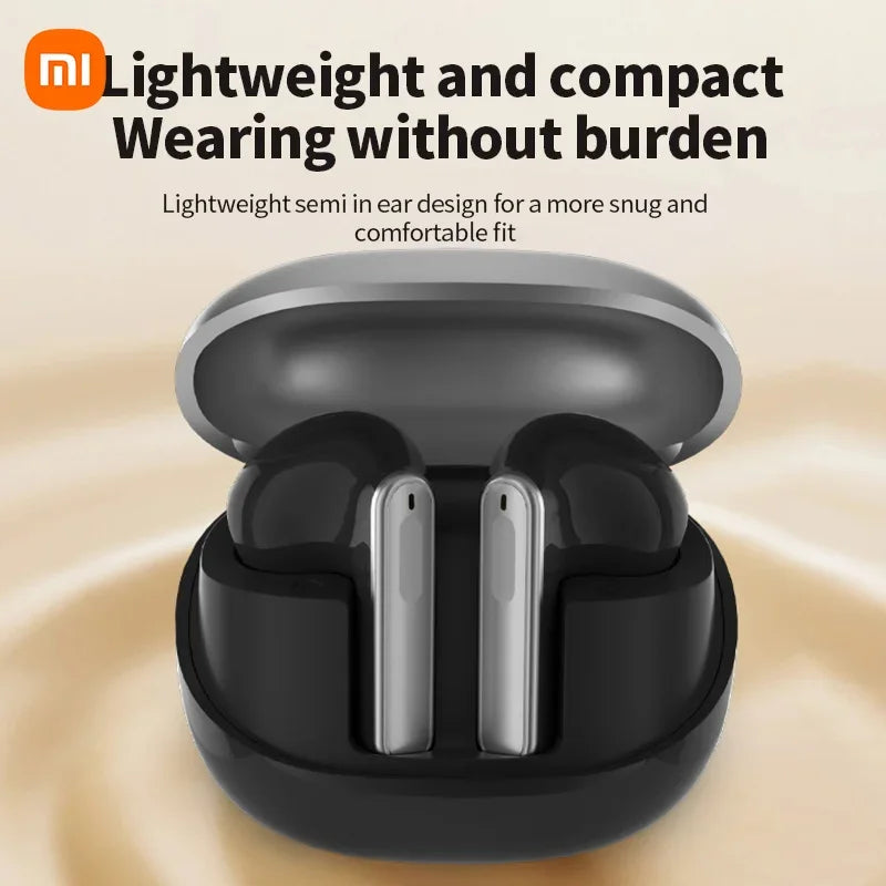 Xiaomi A33 Fone de ouvido Bluetooth 5.3 sem fio HiFi estéreo fones de ouvido para jogos fone de ouvido esportivo à prova d'água com microfone para telefone
